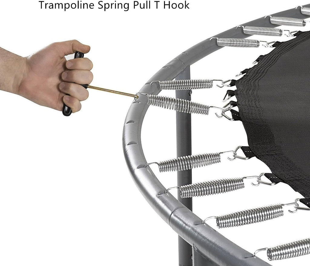 Ultimate Trampoline Spring Pull Tool - T-Hook for Easy Assembly